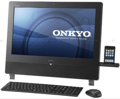 Onkyo E713A9B All-In-One PC with iPod Dock