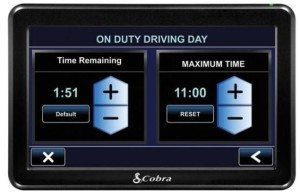 Cobra 7750 Platinum 7-inch nav unit for truck drivers 3