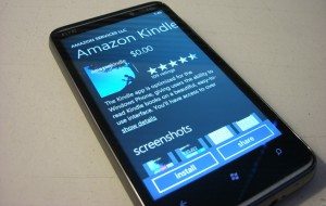 Amazon Kindle app for Windows Phone 7