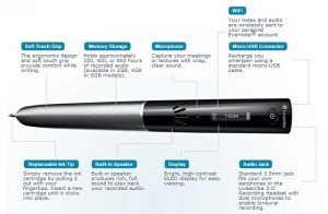 LifeScribe Sky WiFi Smartpen sends data to the Cloud 2