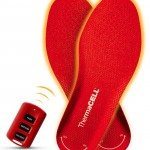 ThermaCell Rechargeable Heated Insoles Cooks at 110F