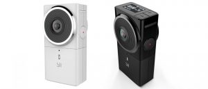 Yi 360 VR Camera comes in black and white