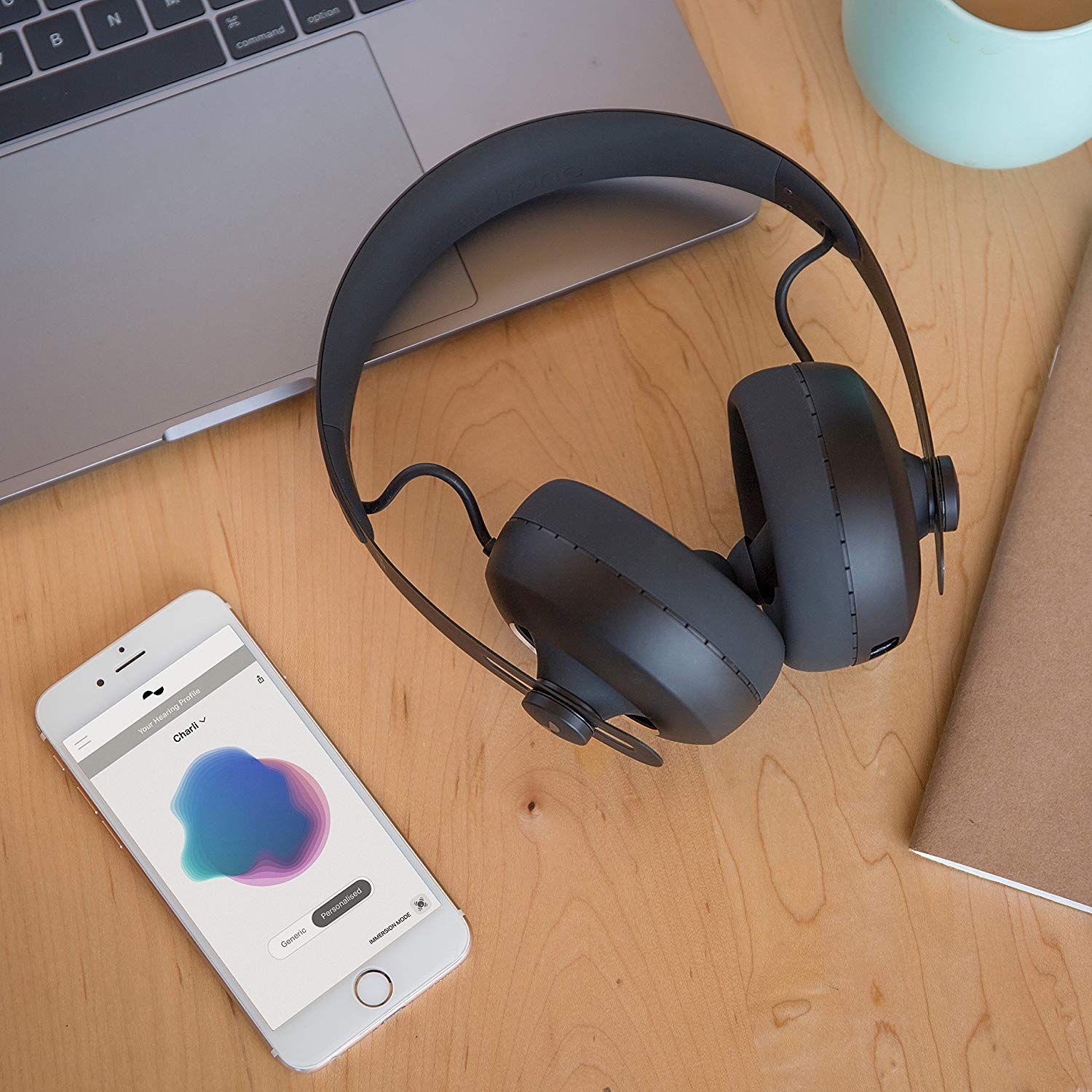 Nura Nuraphone Headphones have built in equalizer, customizing sound