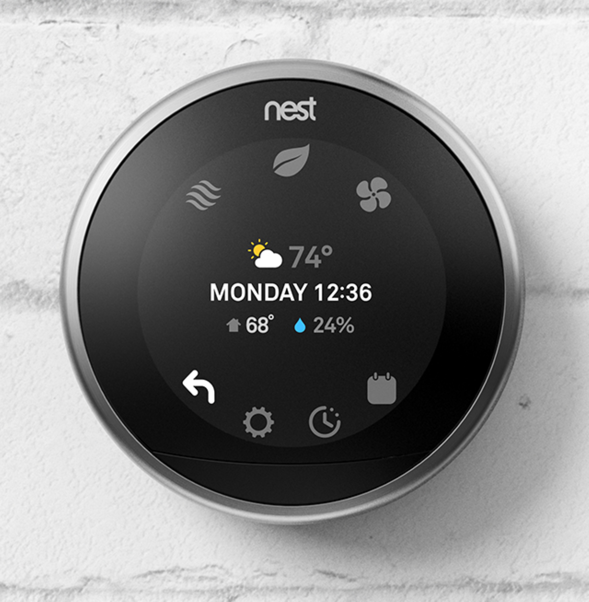 Google Nest Learning Smart Home Thermostat - Farsight Mode