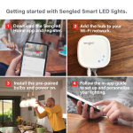 1. Sengled Smart Multicolor LED Starter Kit (4)