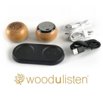 1. Woodulisten Bluetooth Stereo Speakers (8)