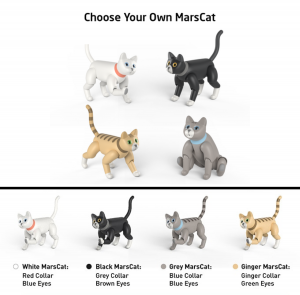 MarsCat - 4 Different Color Models