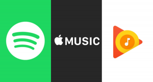 Music Streaming Services correspond to 80 percent