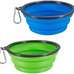 1. COMSUN Collapsible Dog Bowls (4)