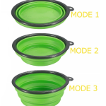 1. COMSUN Collapsible Dog Bowls (6)