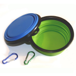 1. COMSUN Collapsible Dog Bowls (8)