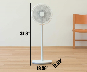 Smartmi Standing Fan 2S - Measurements / Design