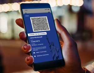 Digital COVID-19 Vaccine Excelsior Passports