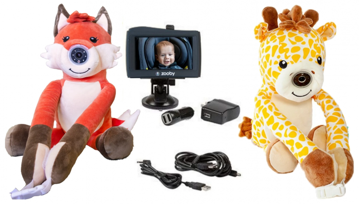 infanttech zooby kin Baby Monitor (2-1 Combo - Fox and Giraffe)