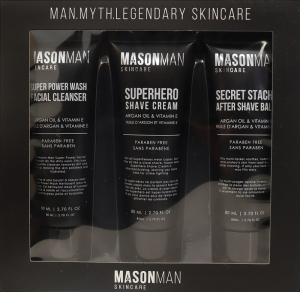 Mason Man Skincare Products - Facial Cleanser, Shaving