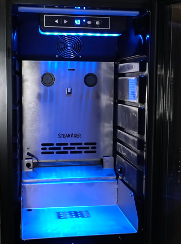 SteakAger PRO 40 – Refrigerador de crianza seca de carne para secar carne  en casa refrigerador de crianza de carne máquina de envejecimiento de
