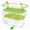 1. LUXEAR Fresh Produce Storage Containers 3-Piece Set (3)