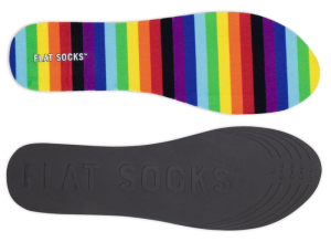 Rainbow FLAT SOCKS