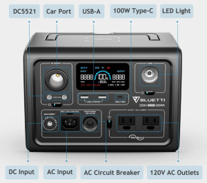 BLUETTI EB3A Portable Power Station