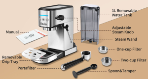 iLavie K2 Espresso & Cappucino Machine