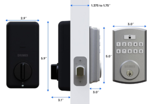 Brinks Electronic Keypad Deadbolt