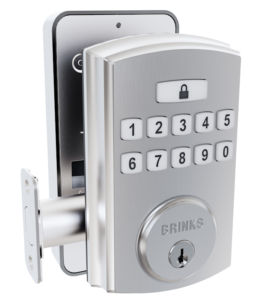 2. Brinks Electronic Keypad Deadbolt (5)