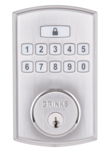 2. Brinks Electronic Keypad Deadbolt (6)