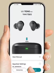 LG TONE Free App