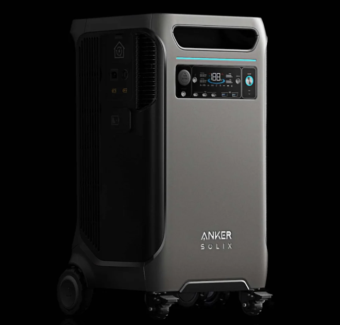 Anker SOLIX F3800 Portable Power Station (6000W Output / 3840Wh Capacity)