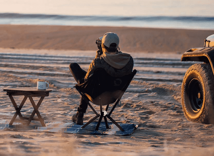 CLIQ ClassiQ 2.0 – Portable Folding Camping Chair w/ Storage