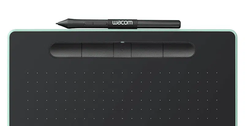 Wacom Intuos Medium Bluetooth Pistachio – Wireless Graphics Tablet