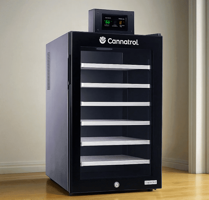 Cannatrol Cool Cure Clear UV Glass – Cannabis Drying, Curing & Storage System