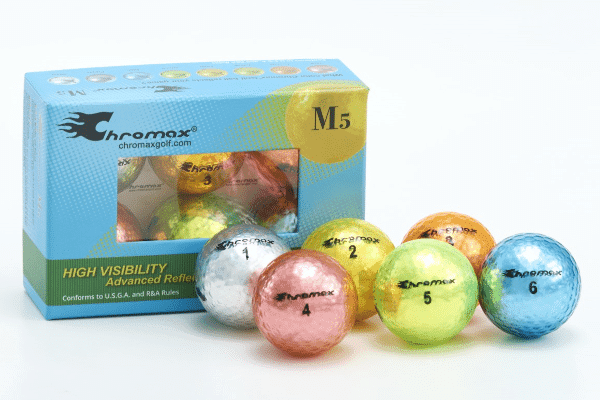 Chromax Metallic M5 Color Mixed 6 Ball Pack