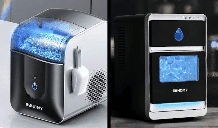 EUHOMY Pearl L1 Pro & EUHOMY Luna Plus – Smart Countertop Ice Makers