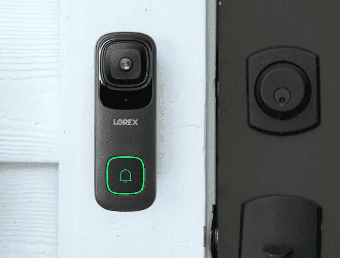 Lorex 4K Wi-Fi Video Doorbell – Smart Cloud-Enabled Wired Video Doorbell