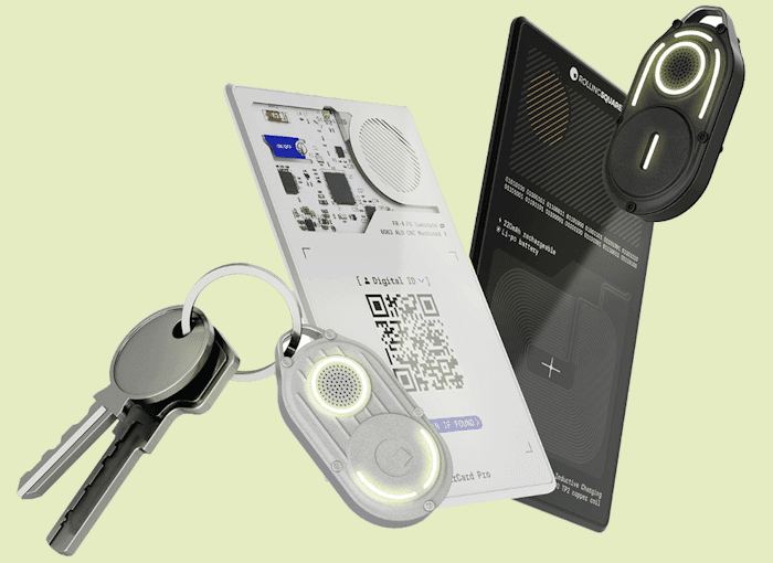 Rolling Square AirCard Pro & AirNotch Pro – Bluetooth Item Trackers (Android & Apple Compatible)