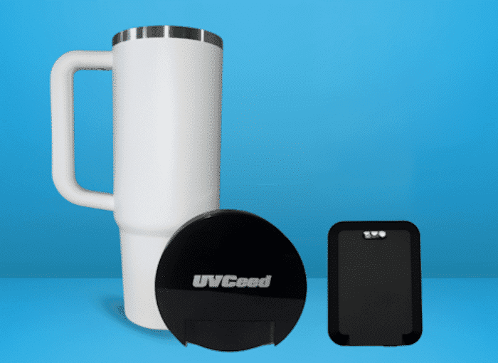 UVCeed Smart UVC Disinfection Device & Disinfection Lid Bundle