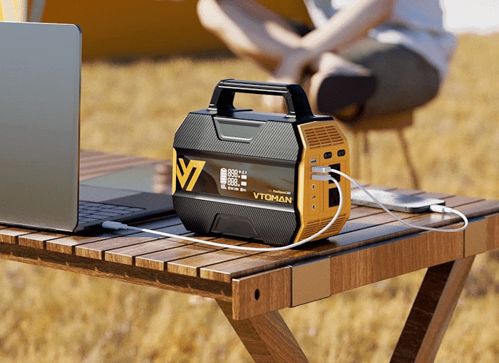VTOMAN FlashSpeed 300 Portable Power Station (600W Output / 230Wh Capacity)