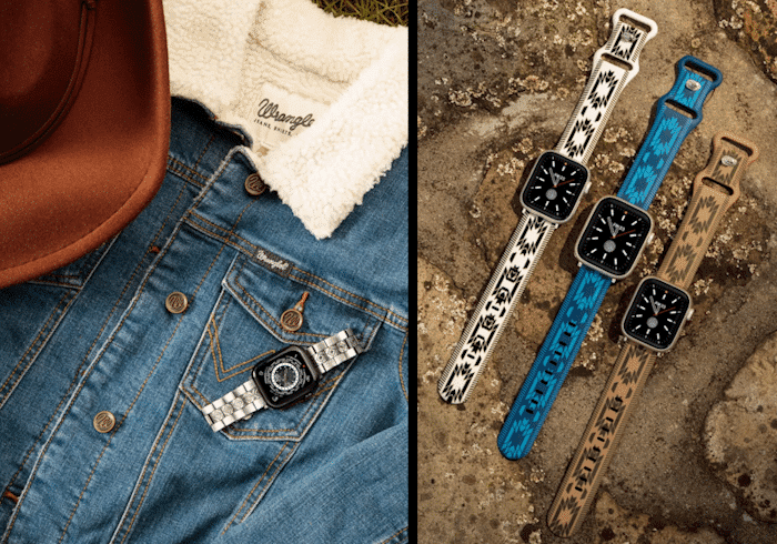 Wrangler Launches new Collection of Western-Inspired Apple Watch Bands