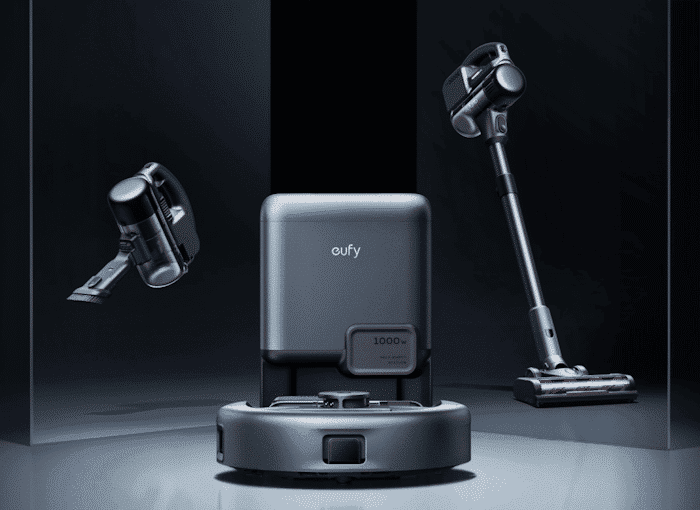 eufy E20 – 3-in-1 Robot, Stick & Handheld Vacuum w/ Auto Emptying Station