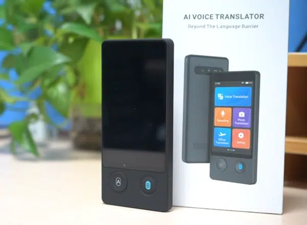 ANFIER W12 – AI-Powered Two-Way Voice Language Translator Device
