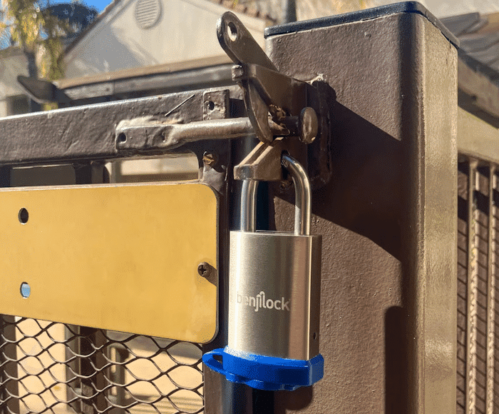 BenjiLock Outdoor Fingerprint Padlock (Stainless Steel Series) – Non-connected Smart Padlock