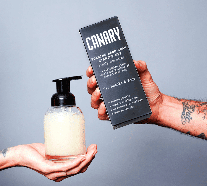 Canary Foaming Hand Soap Starter Kit – All-Natural Concentrated Foaming Hand Soap