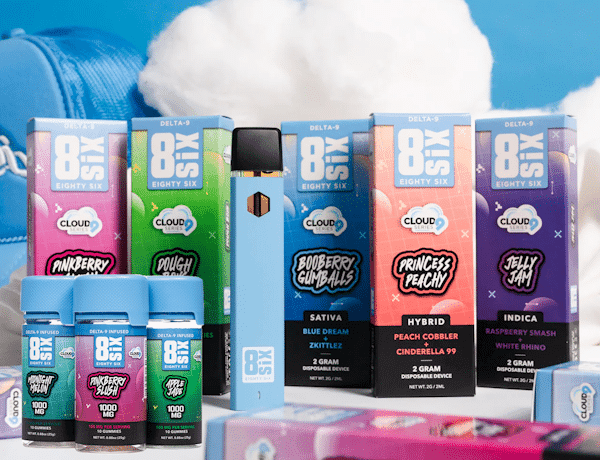 Eighty Six Cloud 9 Series – Delta-9 Disposable Vapes & Delta-9 Gummies