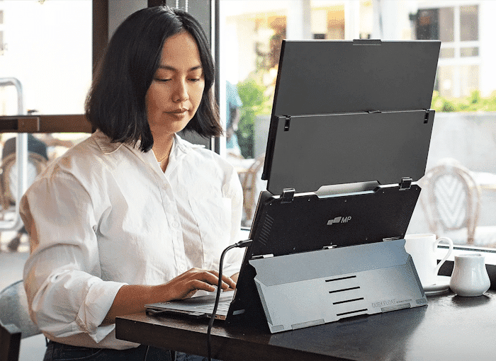 Mobile Pixels Duex Float – 15.6″ FHD 1080p Portable Touchscreen Laptop Monitor