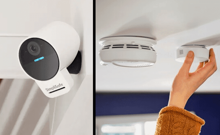 SimpliSafe Outdoor Security Camera Series 2 and Smoke & Carbon Monoxide Alarm Listener