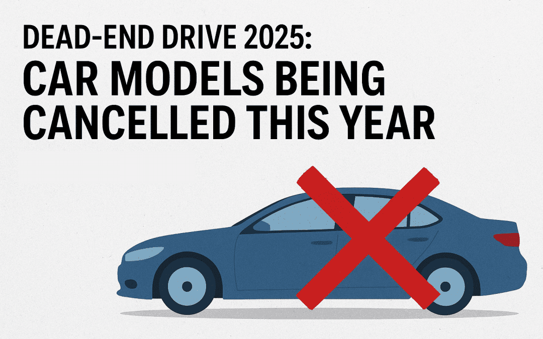 From Prestige to Passé: Iconic Luxury Cars Being Retired in 2025