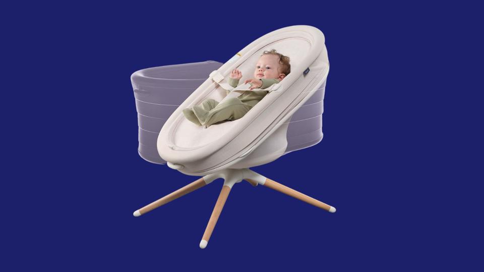 Elvie’s Newest Product is a Smart Baby Bouncer that Transforms into a Bassinet