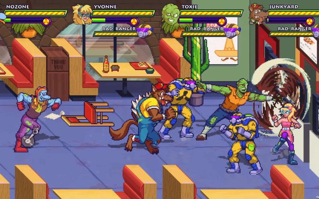 The Video Game Adaptation Of The Cult Classic Toxic Crusaders Cartoon Finally Gets A Release Date