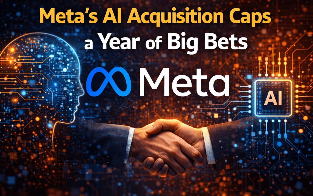 Meta’s AI Acquisition Caps a Year of Big Bets on Artificial Intelligence